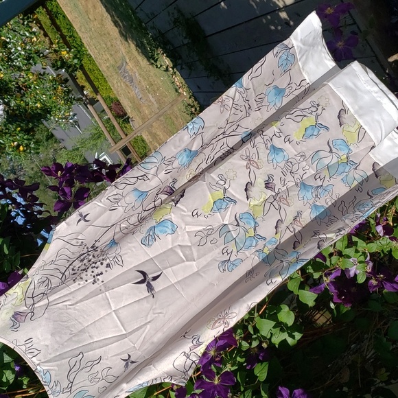 FLORAL Roses print Layered Short sleeve DRESS XL - XXL - Picture 6 of 6